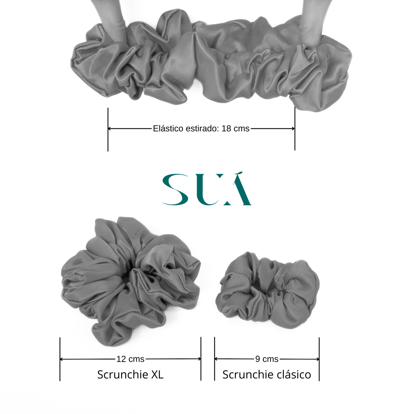 SCRUNCHIE XL AZUL PATO