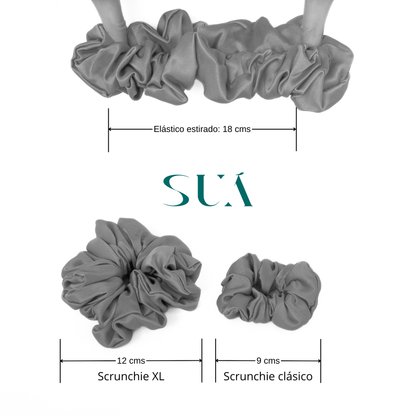 SCRUNCHIE XL ROJO FRAMBUESA
