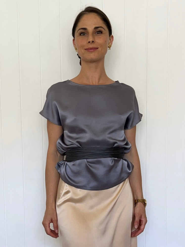 BLUSA DE SEDA NATURAL