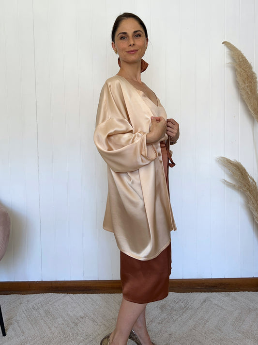 KIMONO DE SEDA