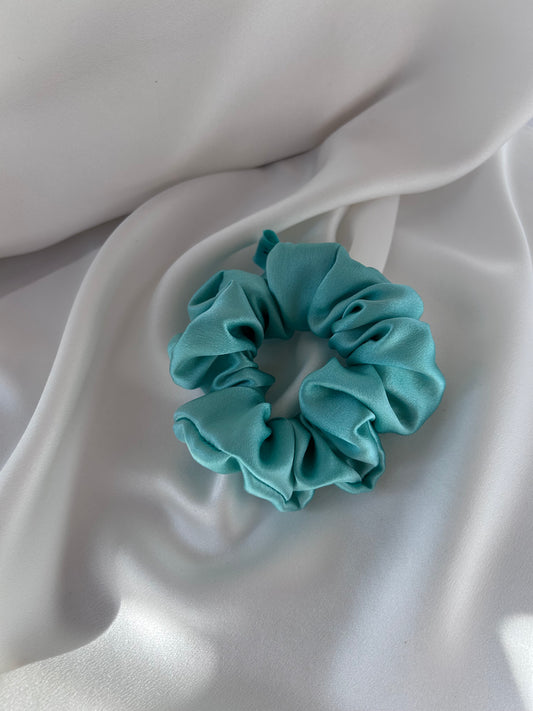 SCRUNCHIE CLÁSICO VERDE AGUA