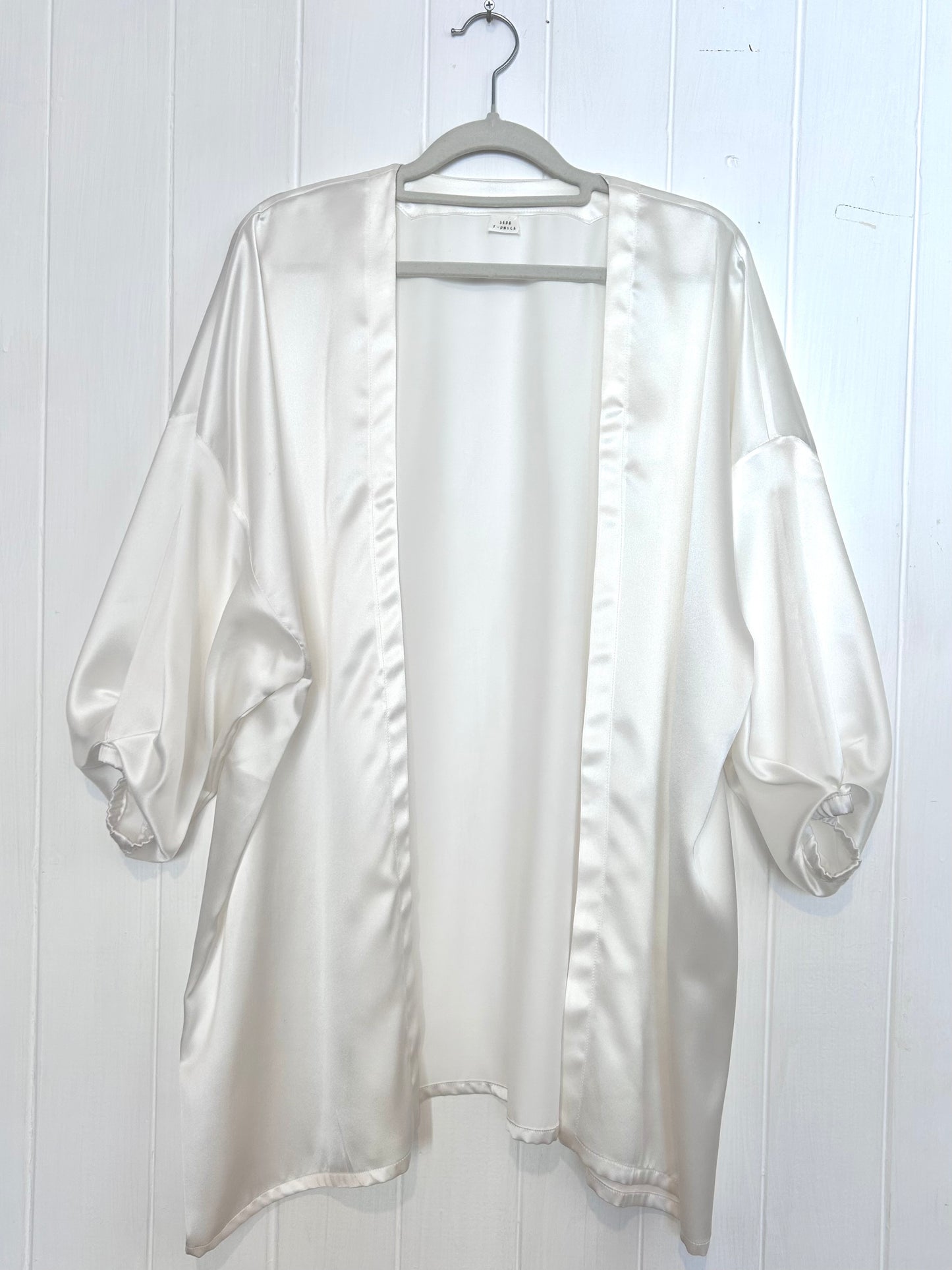 KIMONO DE SEDA BLANCO