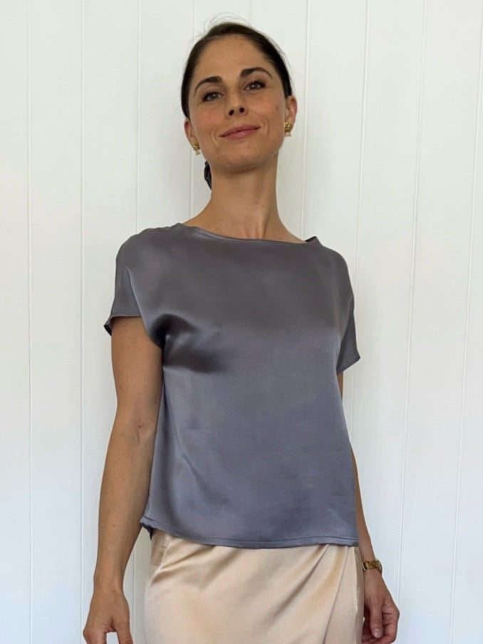 BLUSA DE SEDA NATURAL