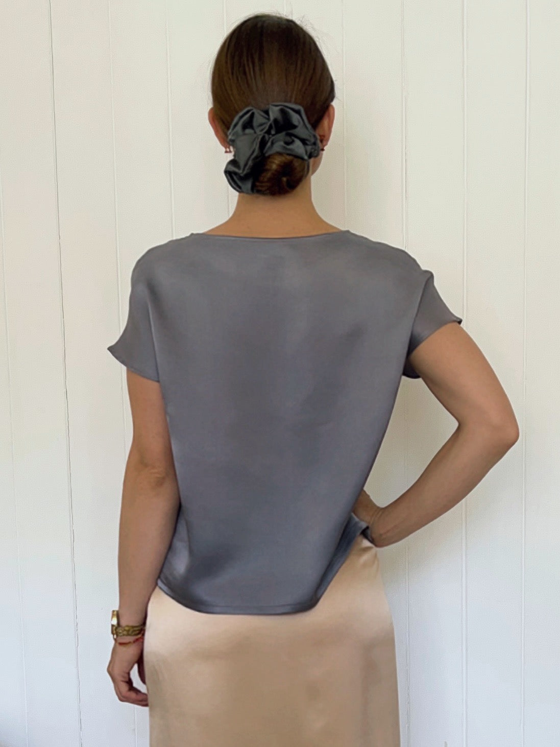 BLUSA DE SEDA NATURAL