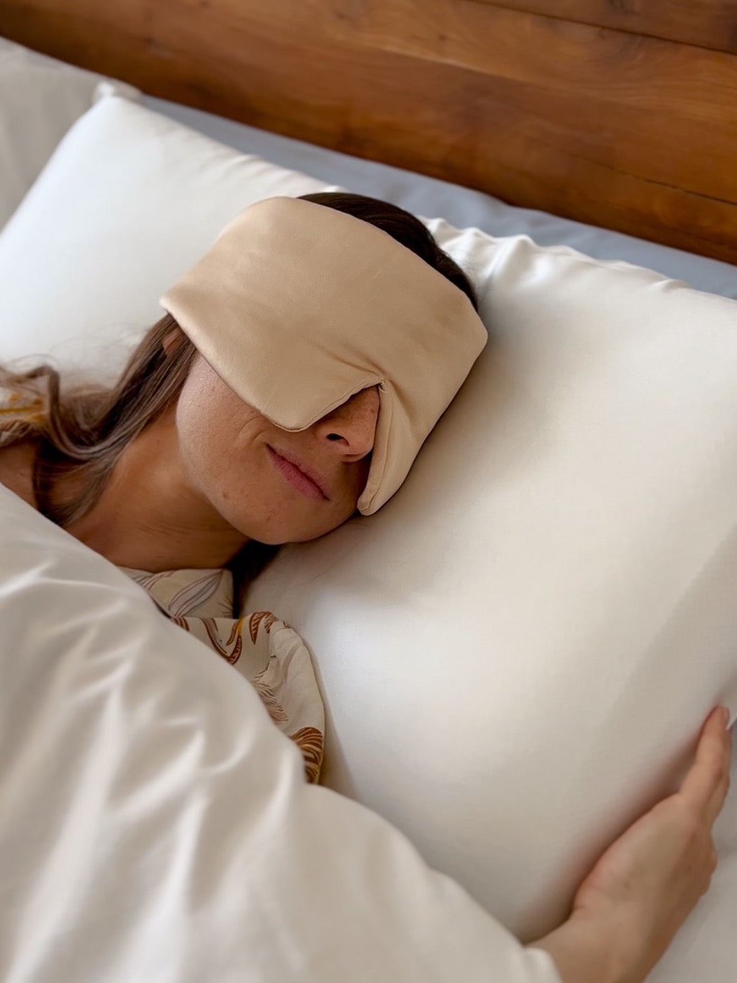 Pack Funda de Almohada + Antifaz de Seda