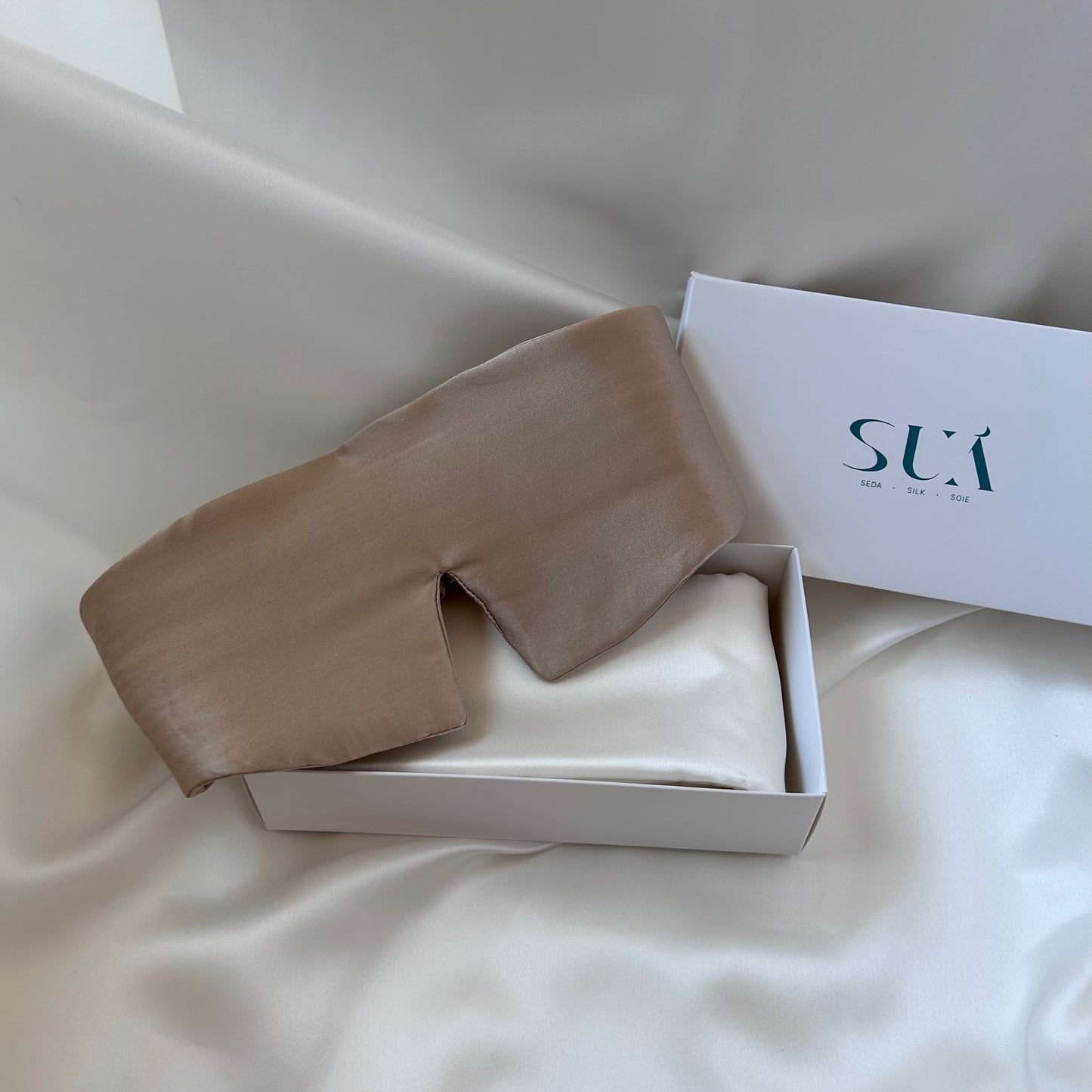Pack Funda de Almohada + Antifaz de Seda